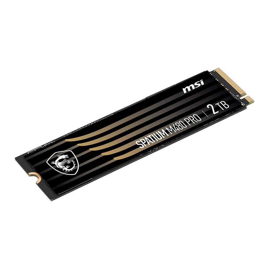 اس اس دی 2 ترابایت ام اس آی مدل SPATIUM M480 PRO PCIe 4.0 NVMe M.2 2280