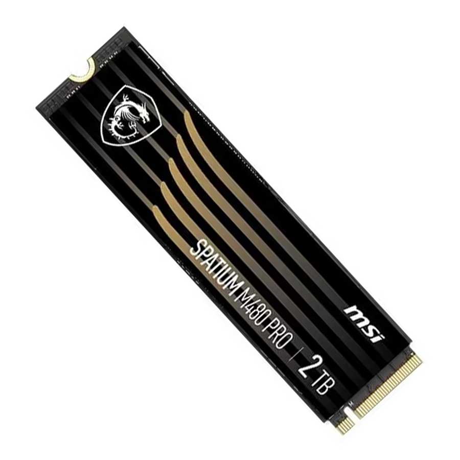 اس اس دی 2 ترابایت ام اس آی مدل SPATIUM M480 PRO PCIe 4.0 NVMe M.2 2280