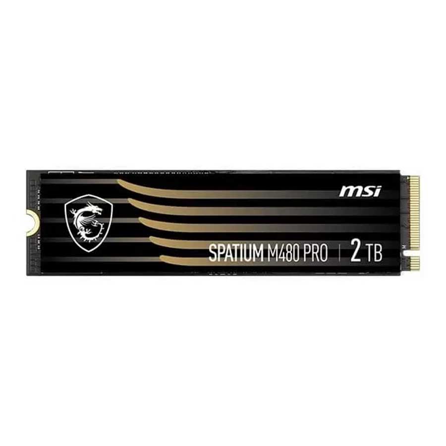 اس اس دی 2 ترابایت ام اس آی مدل SPATIUM M480 PRO PCIe 4.0 NVMe M.2 2280