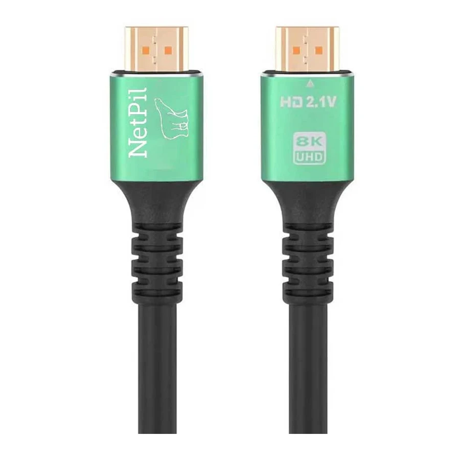 Netpil CK4 HDMI 8K 1.8m Cable کابل 1.8 متری HDMI 8K نت پیل
