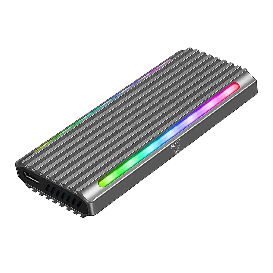 NETPIL M2-MT83 Type-C 10Gbps M.2 NVMe SATA SSD Enclosure باکس هارد اس اس دی نت پیل