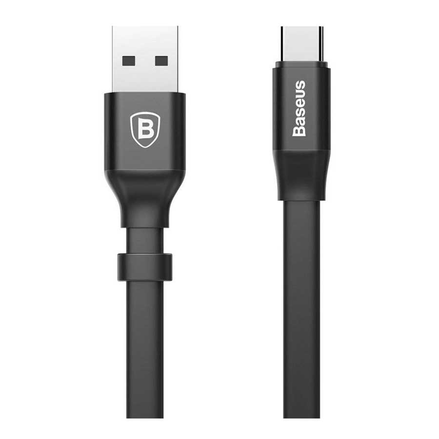 کابل تبدیل 0.23 متری USB به USB-C باسئوس مدل Nimble CATMBJ-01