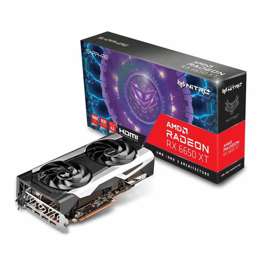 کارت گرافیک سافایر مدل NITRO+ AMD Radeon RX6650 XT 8GB