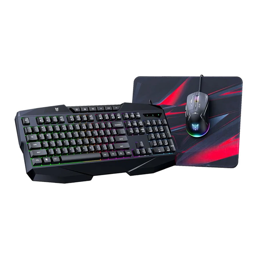 ONIKUMA TZ3006 Wired Gaming Keyboard and Mouse کیبورد و ماوس باسیم گیمینگ اونیکوما