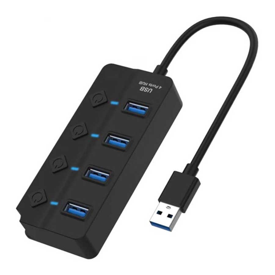 هاب USB چهار پورت اونتن مدل OTN-5302