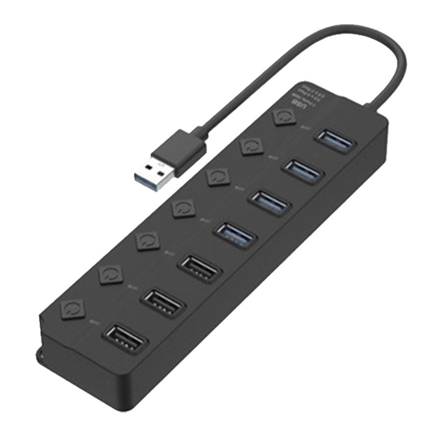 هاب USB هفت پورت اونتن مدل OTN-5302