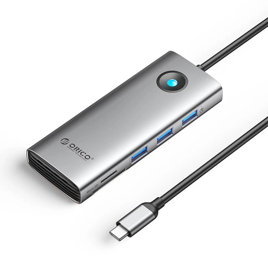 مدل PW11-8P هاب USB-C هشت پورت اوریکو مدل PW11-8P