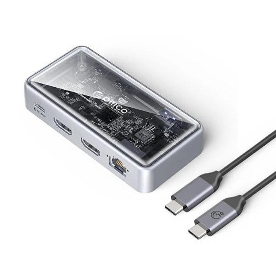 مدل TM10-6CP هاب و داک استیشن هفت پورت اوریکو مدل TM10-6CP