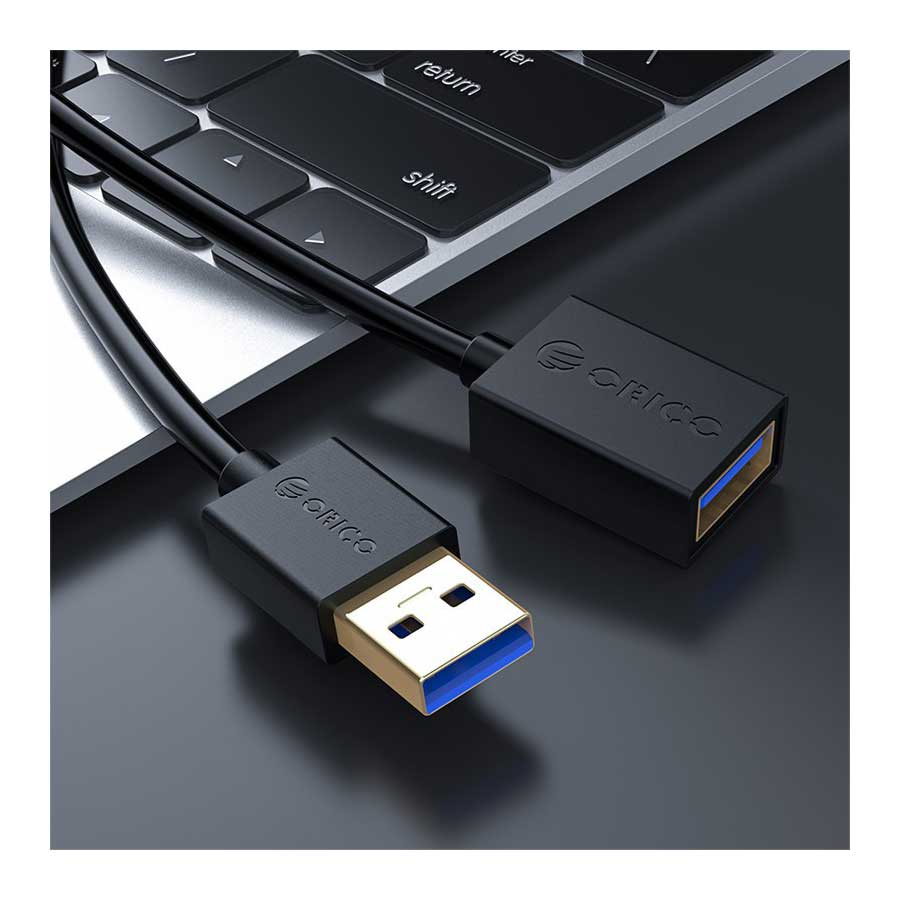 کابل افزایش طول 2 متری USB 3.0 اوریکو مدل U3-MAA01-20