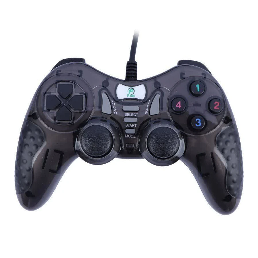 P-Net G.P.X8 USB Wired Dual Shock GamePad دسته بازی باسیم پی نت