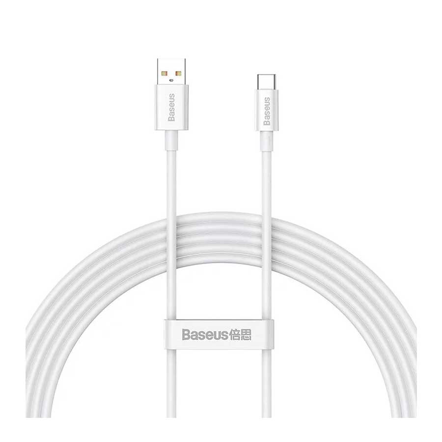 کابل تبدیل 2 متری USB به USB-C بیسوس مدل P10320102114-02