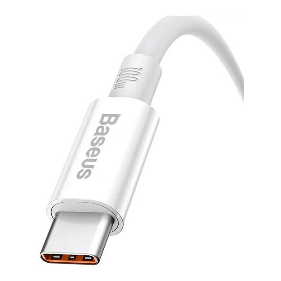 کابل تبدیل 2 متری USB به USB-C بیسوس مدل P10320102114-02