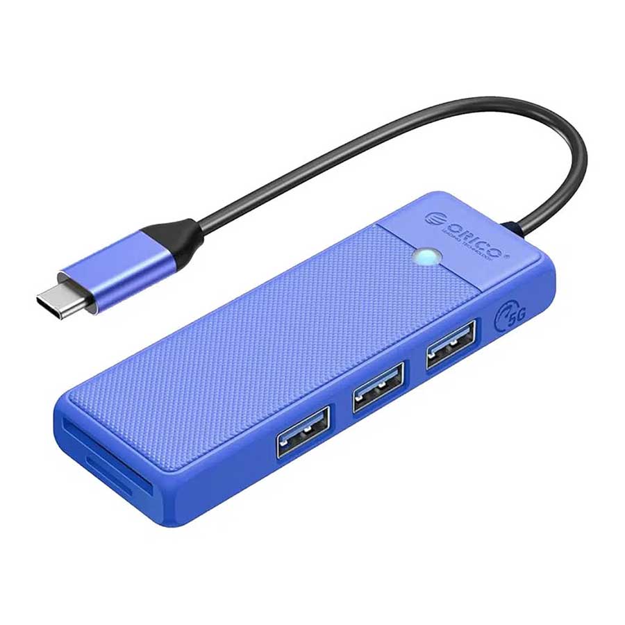 هاب USB-C پنج پورت اوریکو مدل PAPW3AT-C3-015