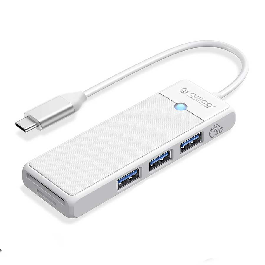 هاب USB-C پنج پورت اوریکو مدل PAPW3AT-C3-015