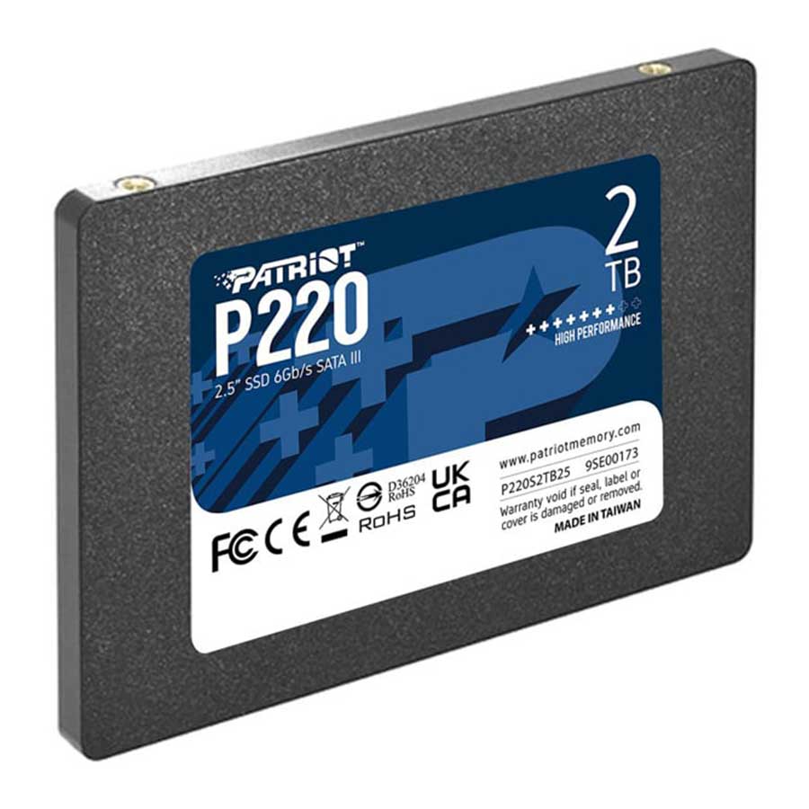 اس اس دی 2 ترابایت 2.5 اینچ SATA پاتریوت مدل P220