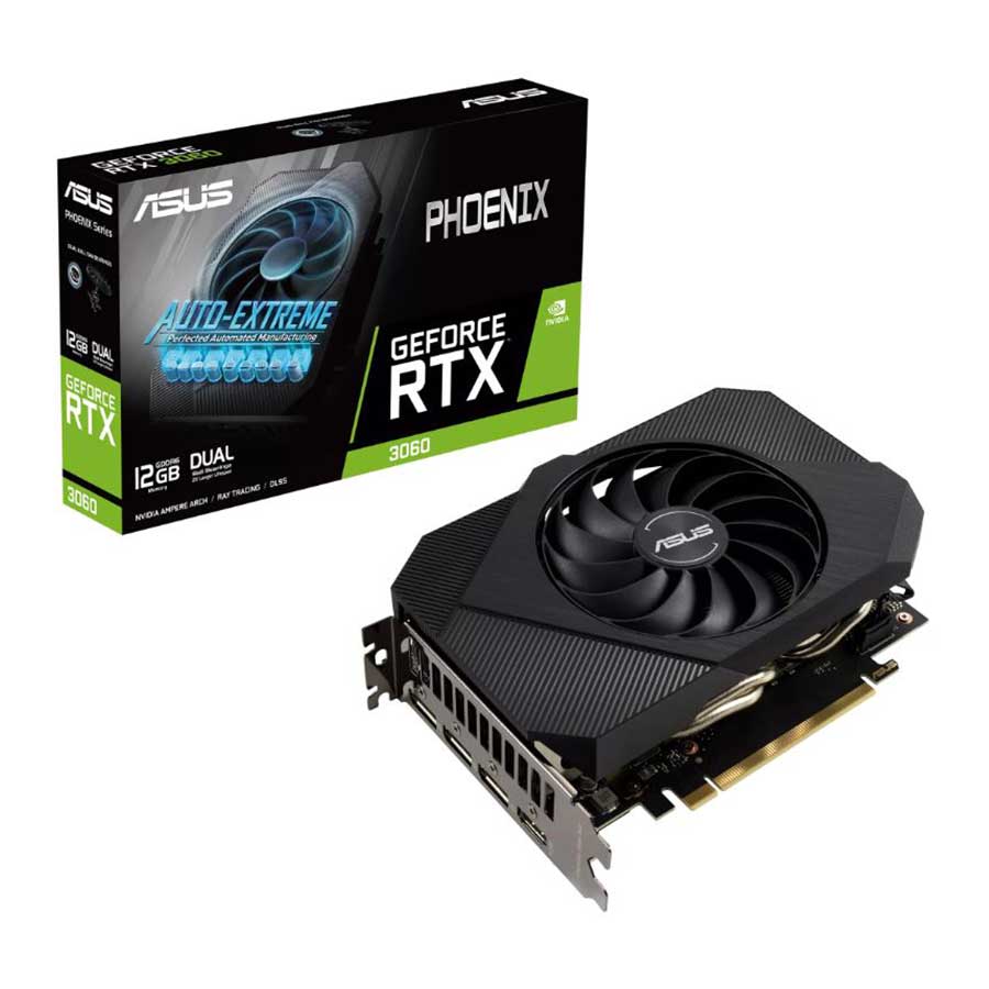 کارت گرافیک ایسوس مدل Phoenix GeForce RTX 3060 12GB GDDR6