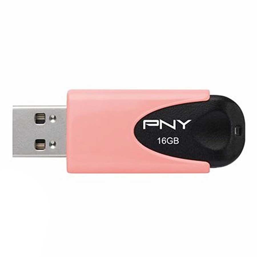 فلش مموری 16 گیگابایت USB 2.0 پی ان وای مدل ATTACHE 4 PINK