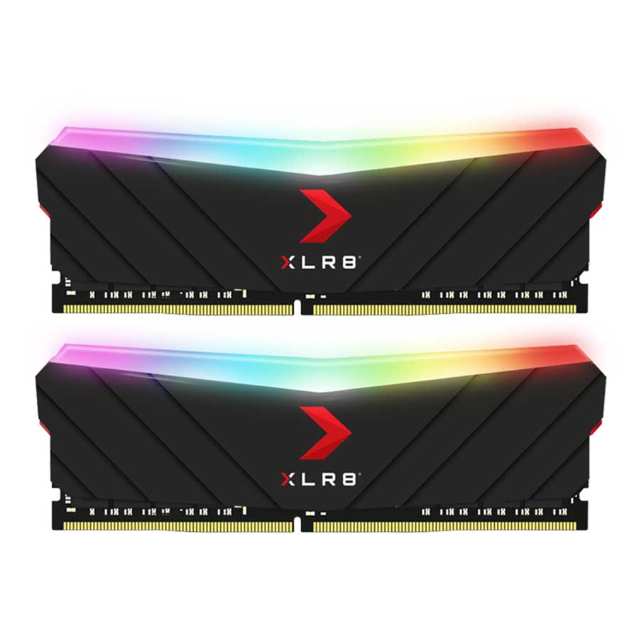 رم پی ان وای مدل XLR8 EPIC-X RGB 16GB Dual 4000Mhz CL18 DDR4