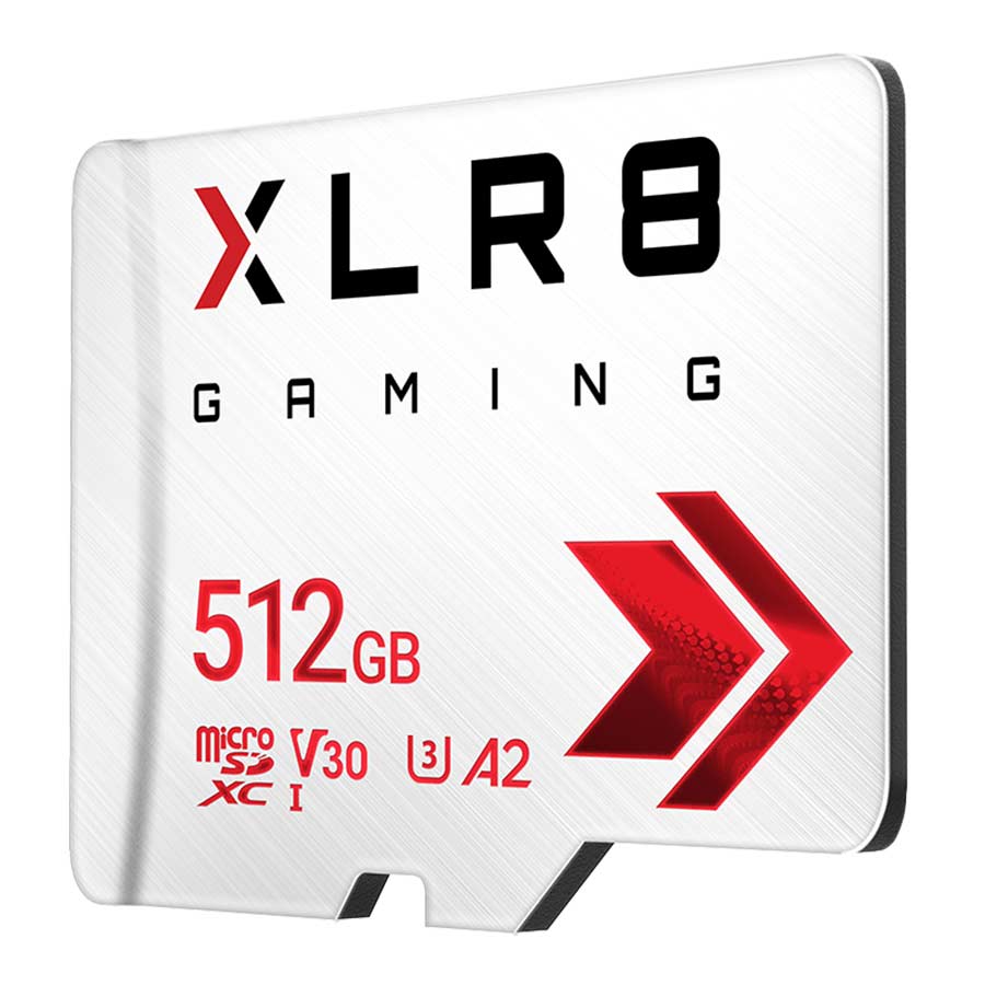 کارت حافظه microSDXC گیمینگ پی ان وای مدل XLR8 GAMING CLASS 10 U3 V30 512GB