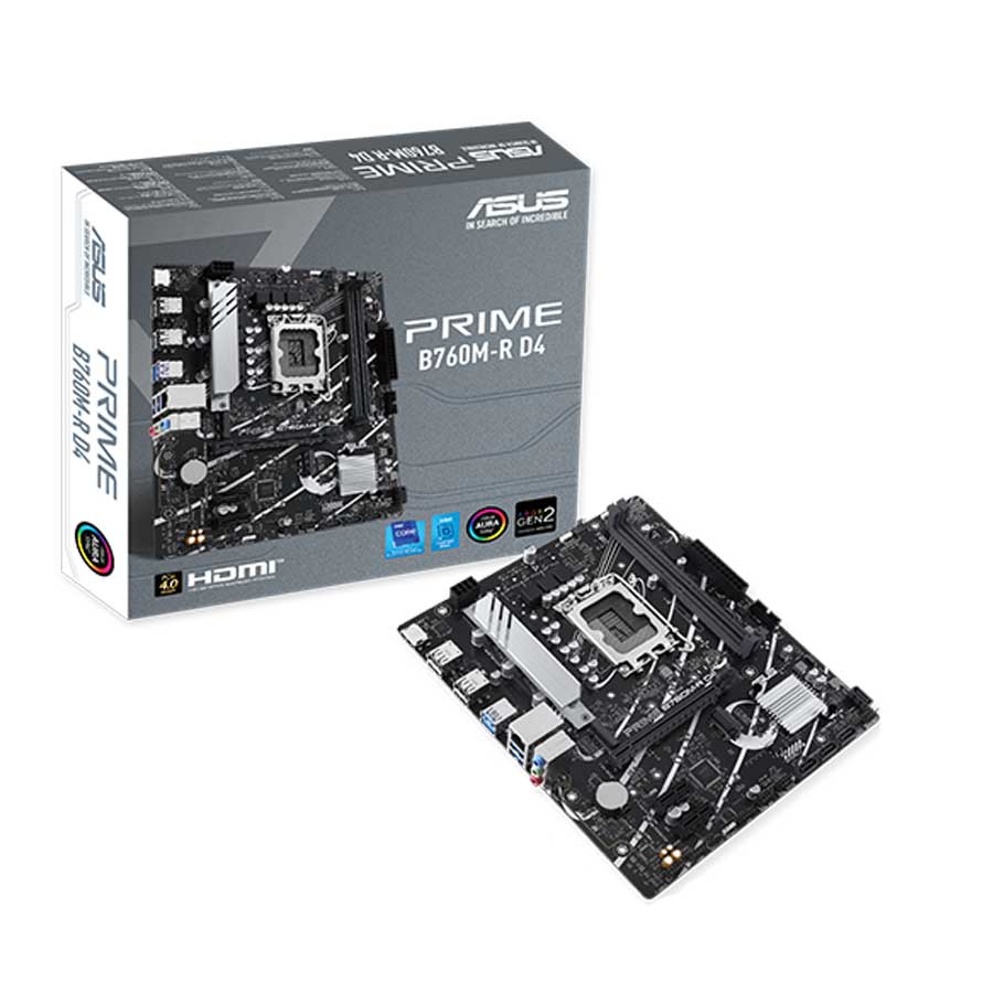 مادربرد ایسوس مدل PRIME B760M-R D4