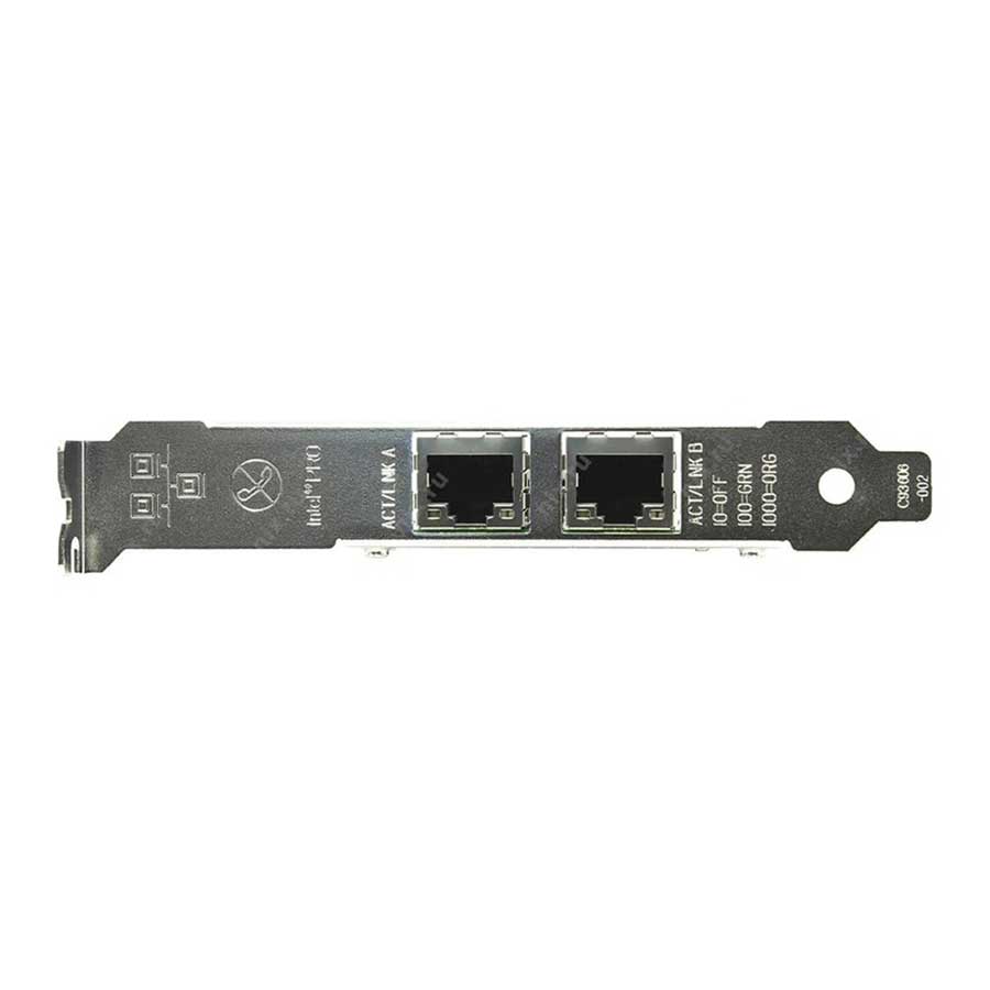 کارت شبکه گیگابیت PCIe اینتل مدل Pro-1000 82576-2T