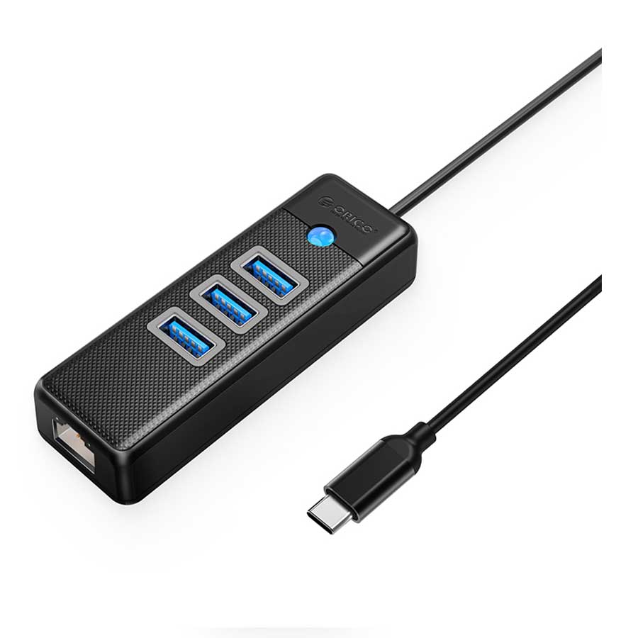 هاب USB-C چهار پورت اوریکو مدل PW3UR-C3-015