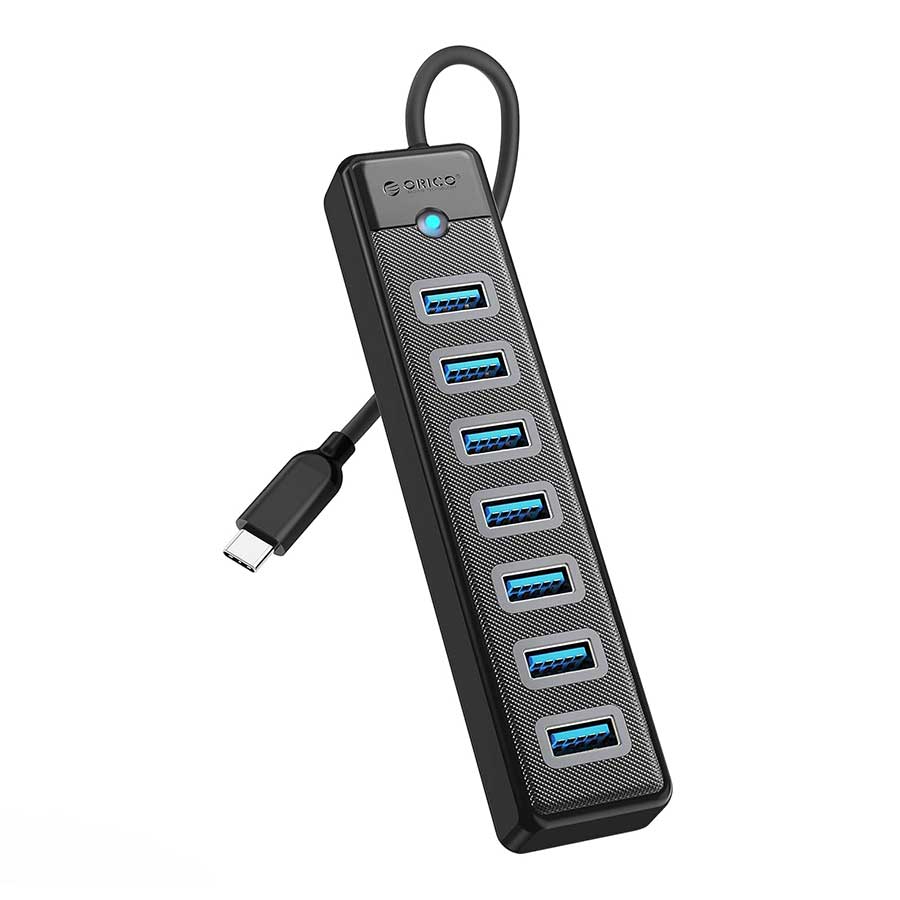 هاب USB-C هفت پورت اوریکو مدل PW7U-C3-015