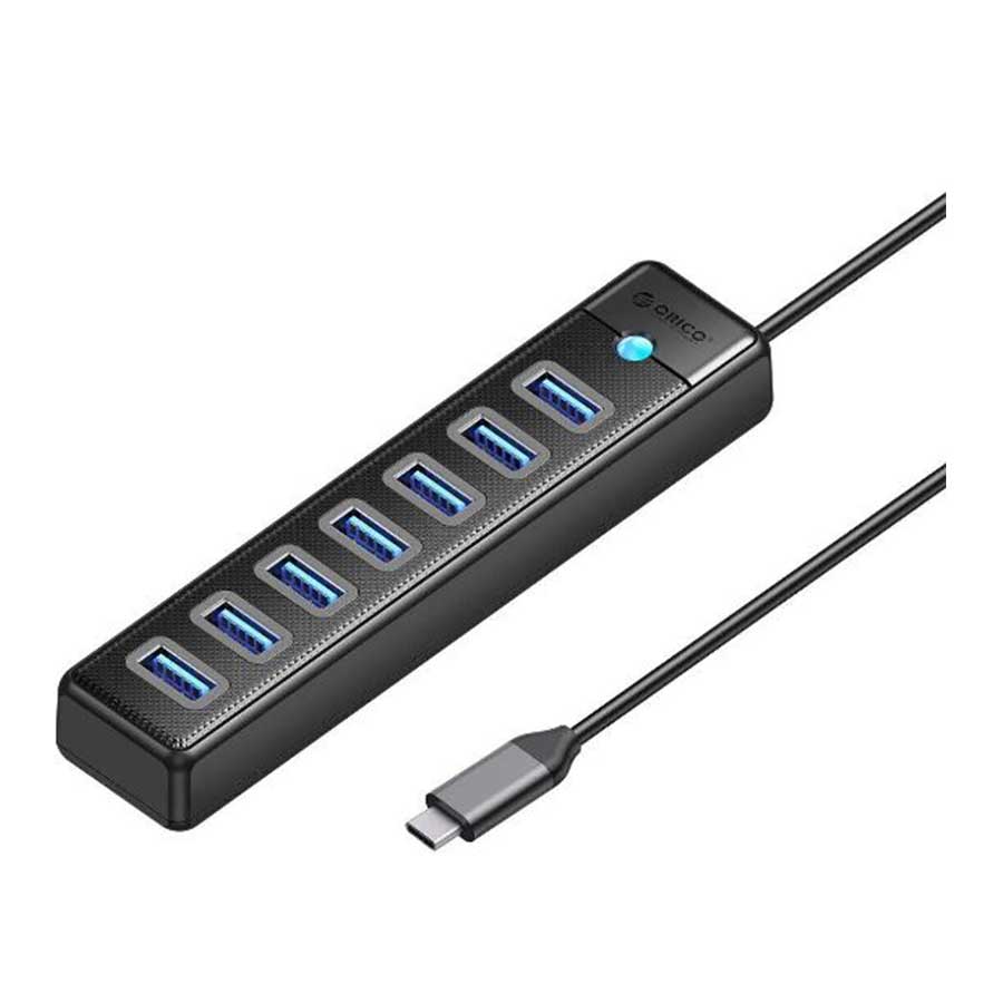 هاب USB-C هفت پورت اوریکو مدل PW7U-C3-015