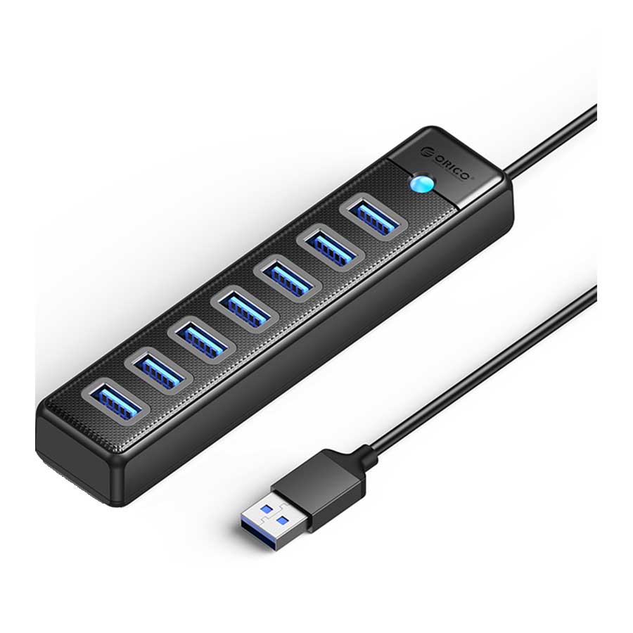 هاب USB-C هفت پورت اوریکو مدل PW7U-C3-10