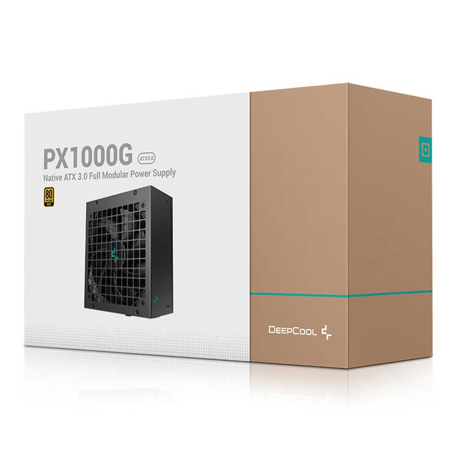 پاور کامپیوتر 1000 وات تمام ماژولار دیپ کول مدل PX1000G Gold