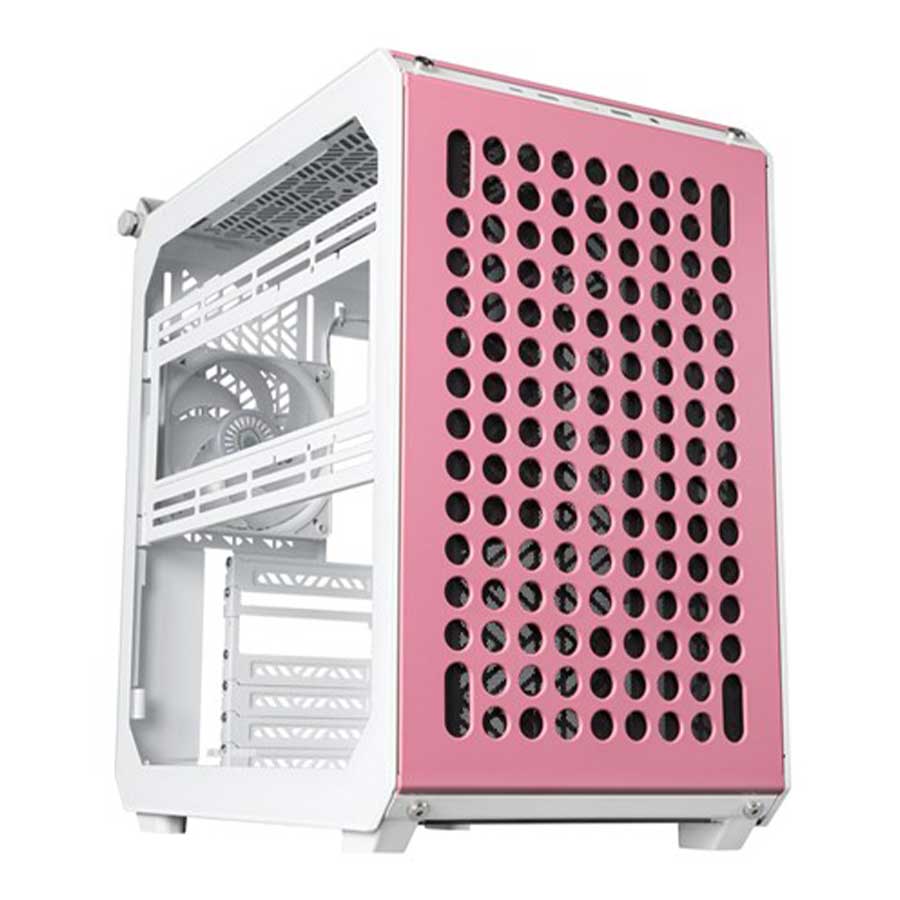 کیس کامپیوتر کولرمستر مدل QUBE 500 FLATPACK MACARON EDITION PINK