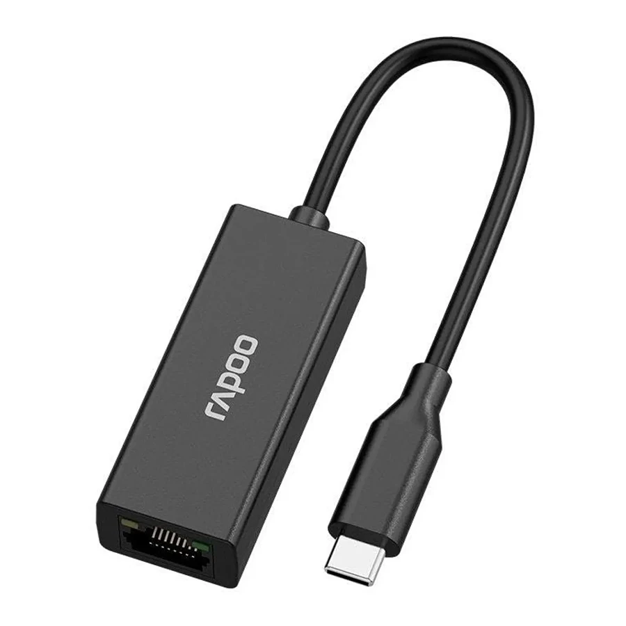 Rapoo XD20 USB-C To Ethernet Converter مبدل USB-C به Ethernet رپو