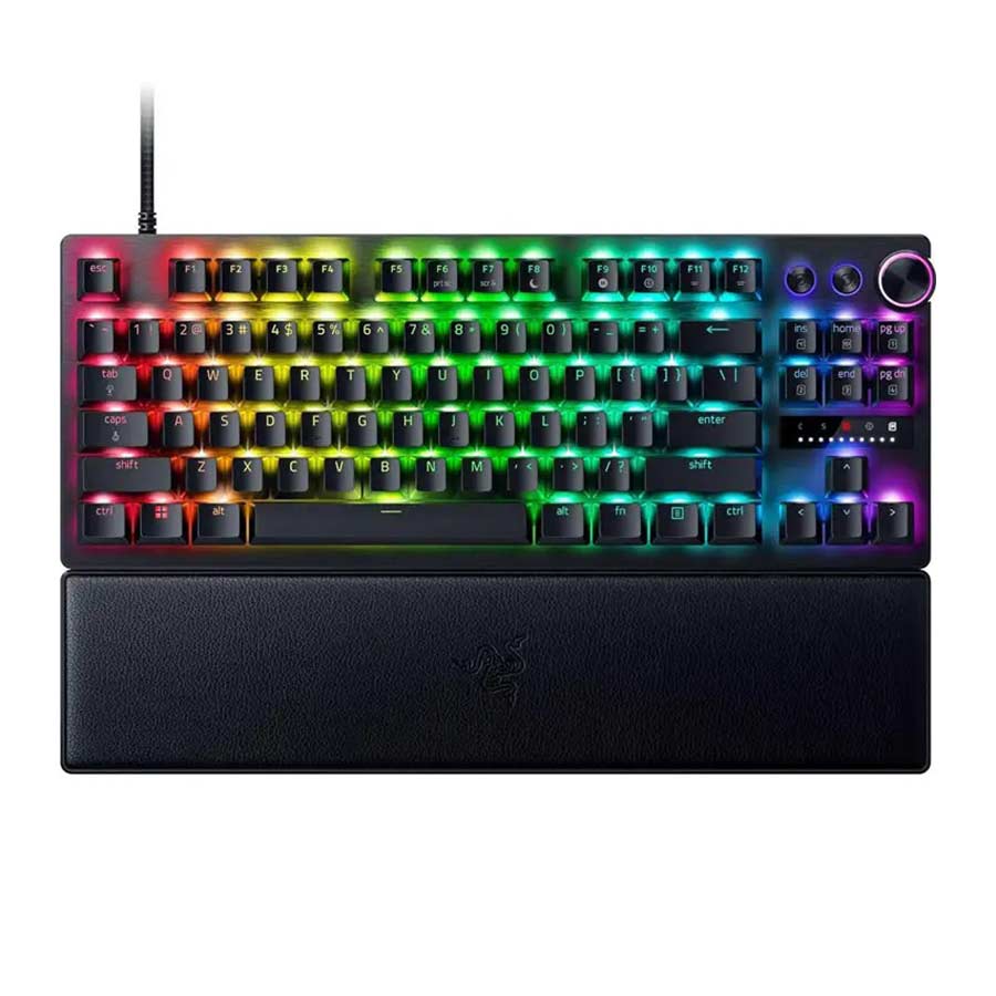 کیبورد گیمینگ باسیم ریزر مدل HUNTSMAN V3 PRO TKL