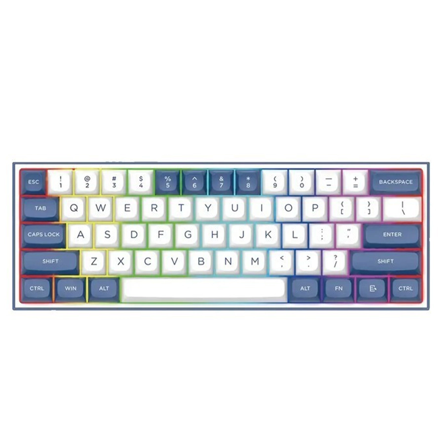 مدل ALCOR QMK K717 PRO RGB کیبورد گیمینگ بیسیم ردراگون مدل ALCOR QMK K717 PRO RGB