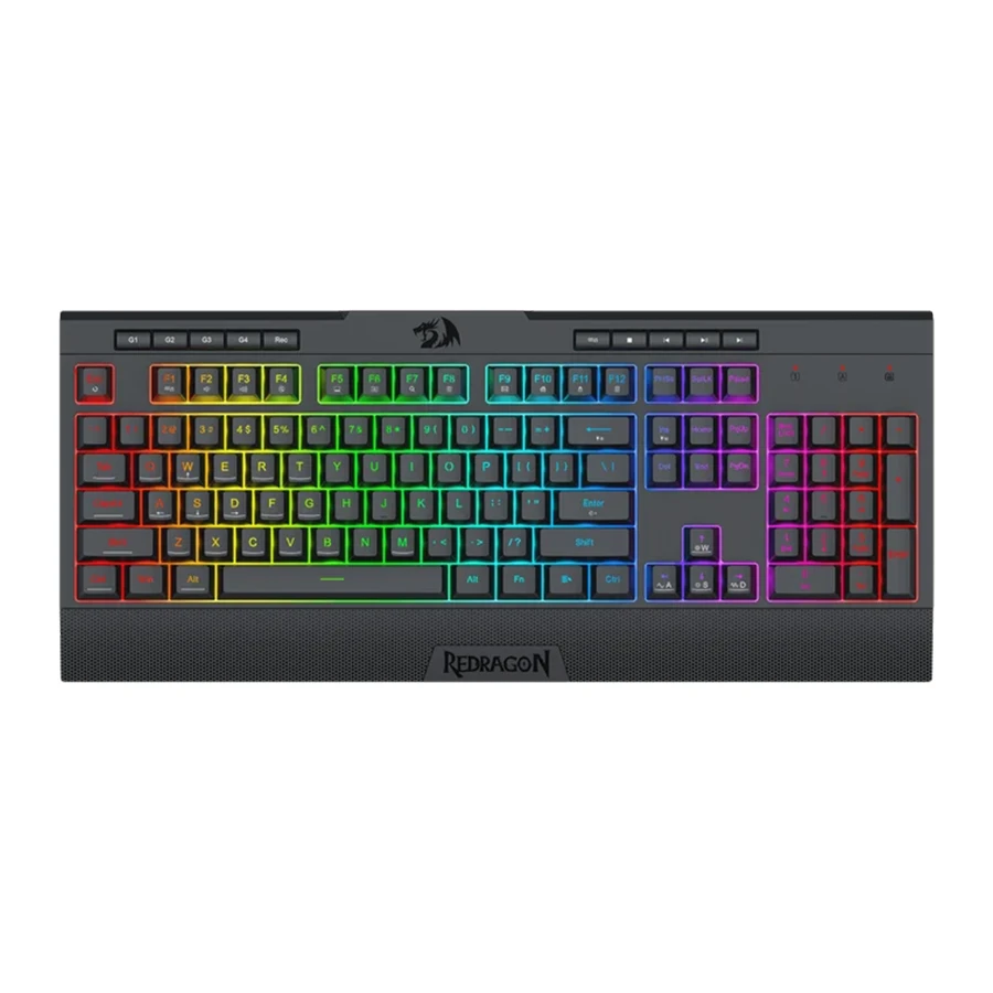 Redragon SHIVA LITE K525 RGB Wired Membrane Gaming Keyboard کیبورد گیمینگ باسیم ردراگون