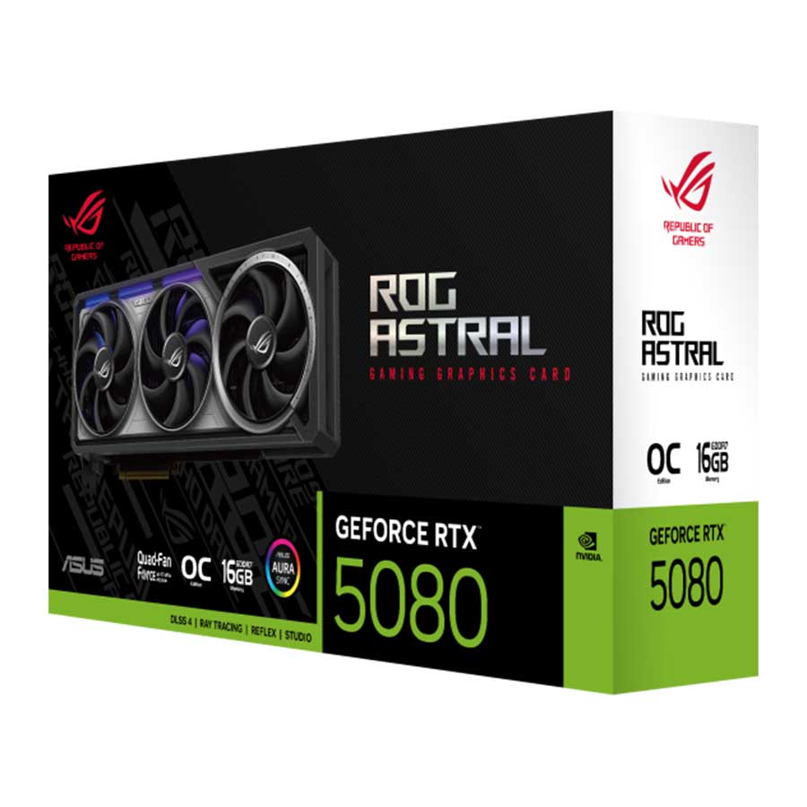 کارت گرافیک ایسوس مدل ROG-ASTRAL-RTX5080-O16G-GAMING