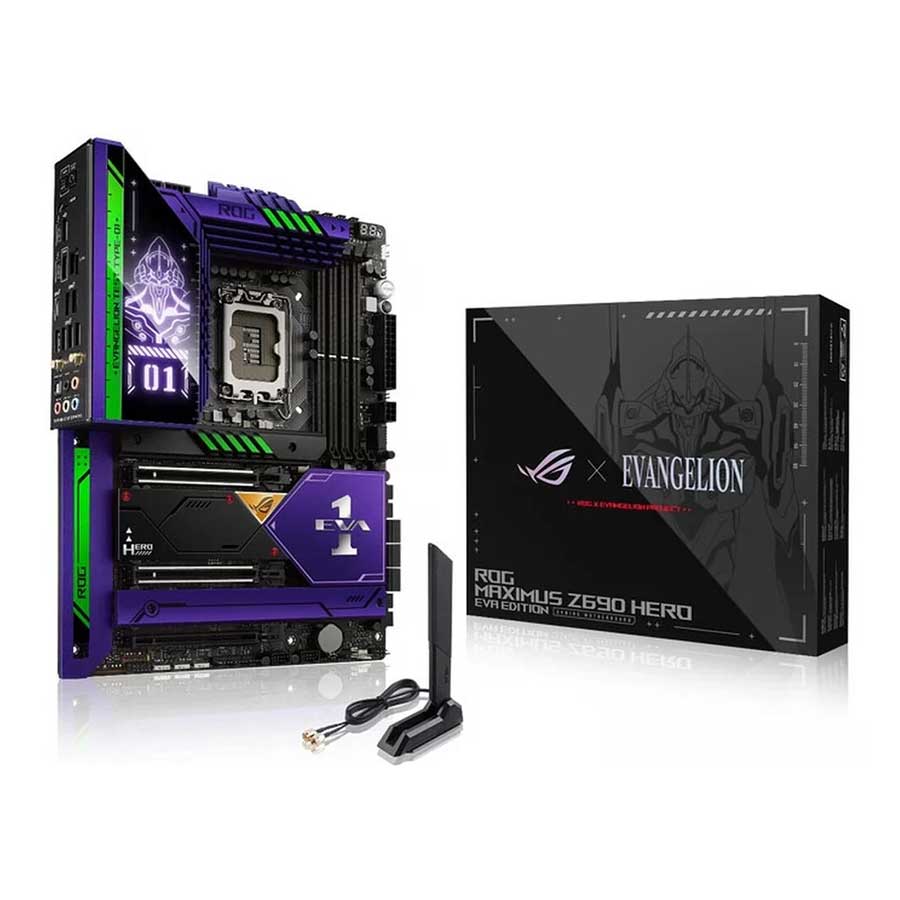 مادربرد ایسوس مدل ROG MAXIMUS Z690 HERO EVA EDITION DDR5