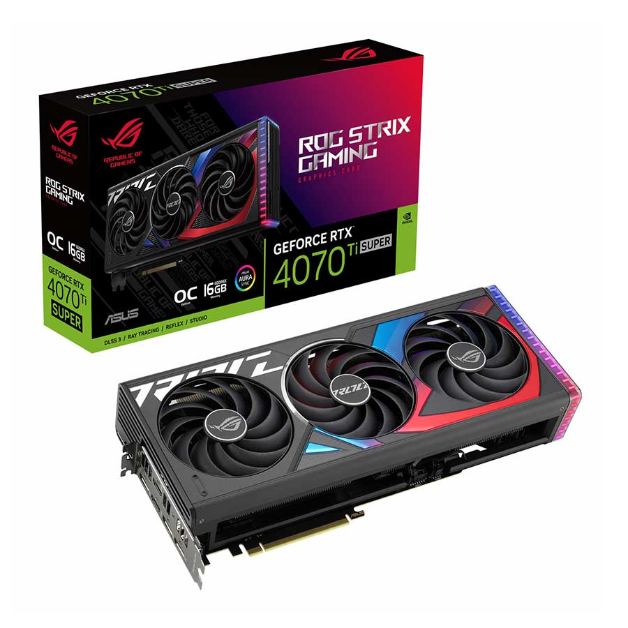 کارت گرافیک ایسوس مدل ROG-STRIX-RTX4070TIS-O16G-GAMING