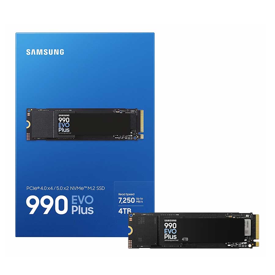 اس اس دی 4 ترابایت سامسونگ Samsung 990 Evo Plus PCIe NVMe M.2 2280