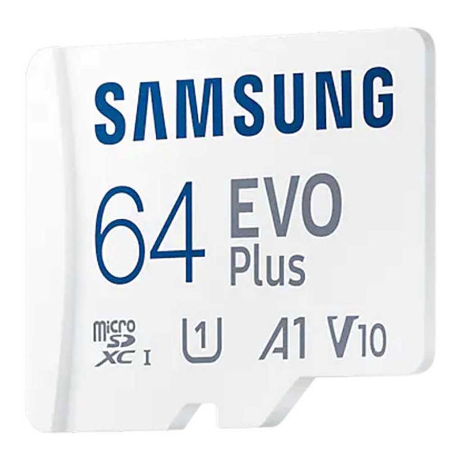 کارت حافظه MicroSDXC سامسونگ مدل EVO Plus UHS-I U1 A1 V10 Class 10 64GB 130MB/s