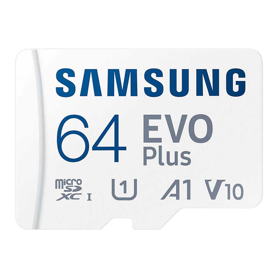 کارت حافظه MicroSDXC سامسونگ مدل EVO Plus UHS-I U1 A1 V10 Class 10 64GB 130MB/s