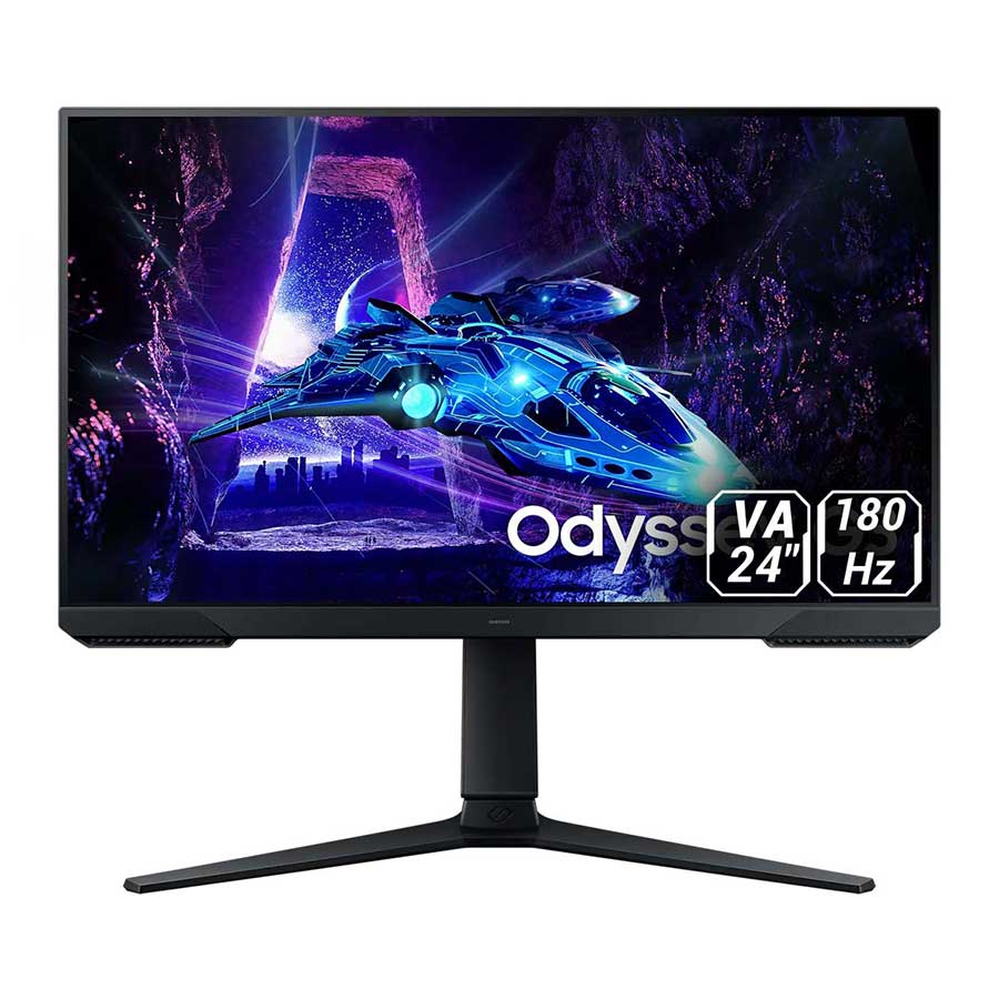 مانیتور گیمینگ 24 اینچ سامسونگ مدل Odyssey G3 G30D LS24DG302EMXUE