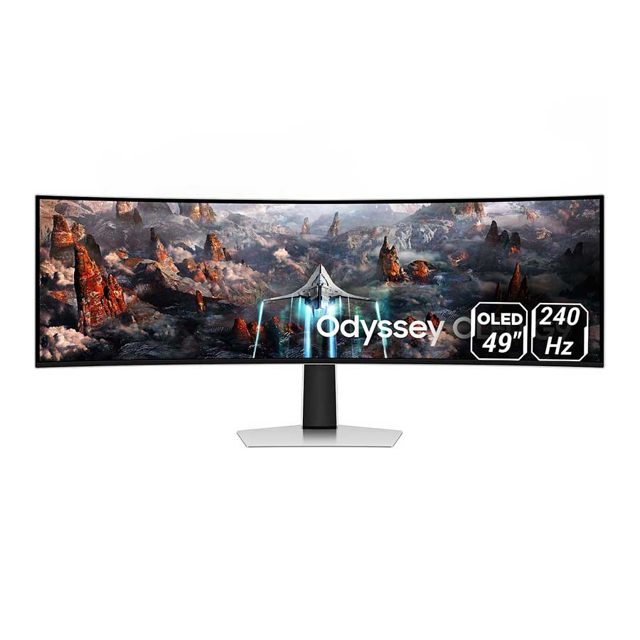 مانیتور خمیده گیمینگ 49 اینچ سامسونگ مدل Odyssey G9 G93SC LS49CG932SNXZA