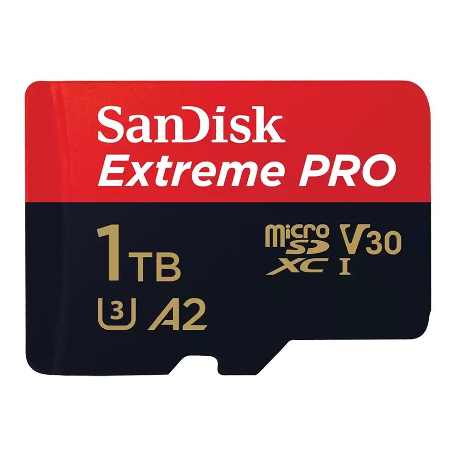 SanDisk Extreme PRO UHS-I-U3 A2 V30 1TB 200MB/s microSDXC Memory Card کارت حافظه سن دیسک