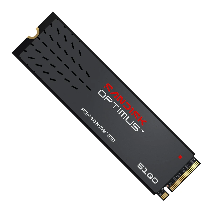 SanDisk Optimus 5100 500GB M.2 2280 PCIe Gen 4 NVMe Internal SSD اس اس دی 500 گیگابایت سن دیسک