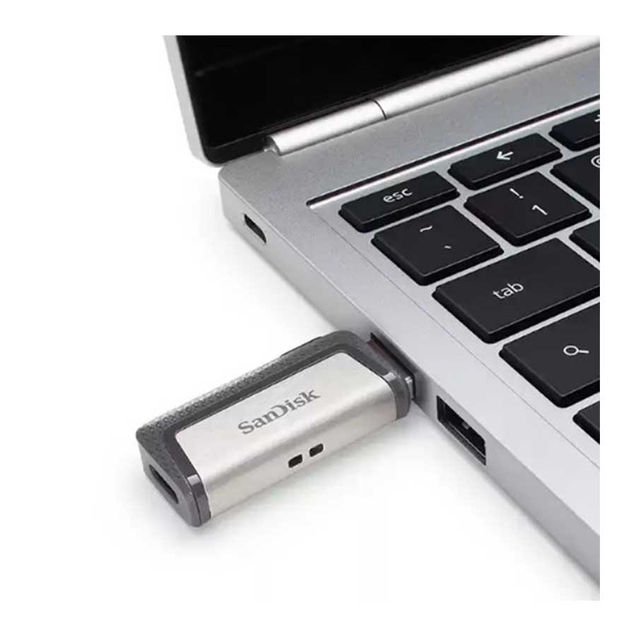 فلش مموری USB-C سن دیسک مدل ULTRA DUAL DRIVE