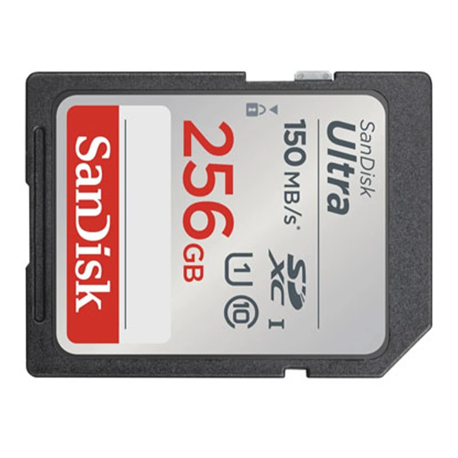 SanDisk Ultra UHS-I U1 Class 10 256GB 150MB/s SDXC Memory Card کارت حافظه SDXC سن دیسک