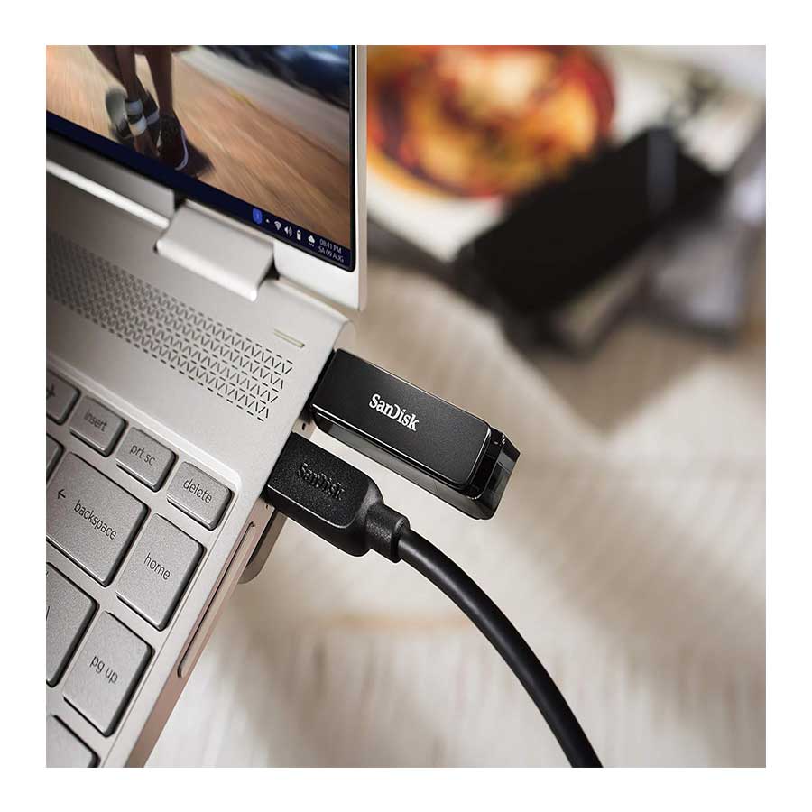 فلش مموری 32 گیگابایت USB-C سن دیسک مدل Ultra