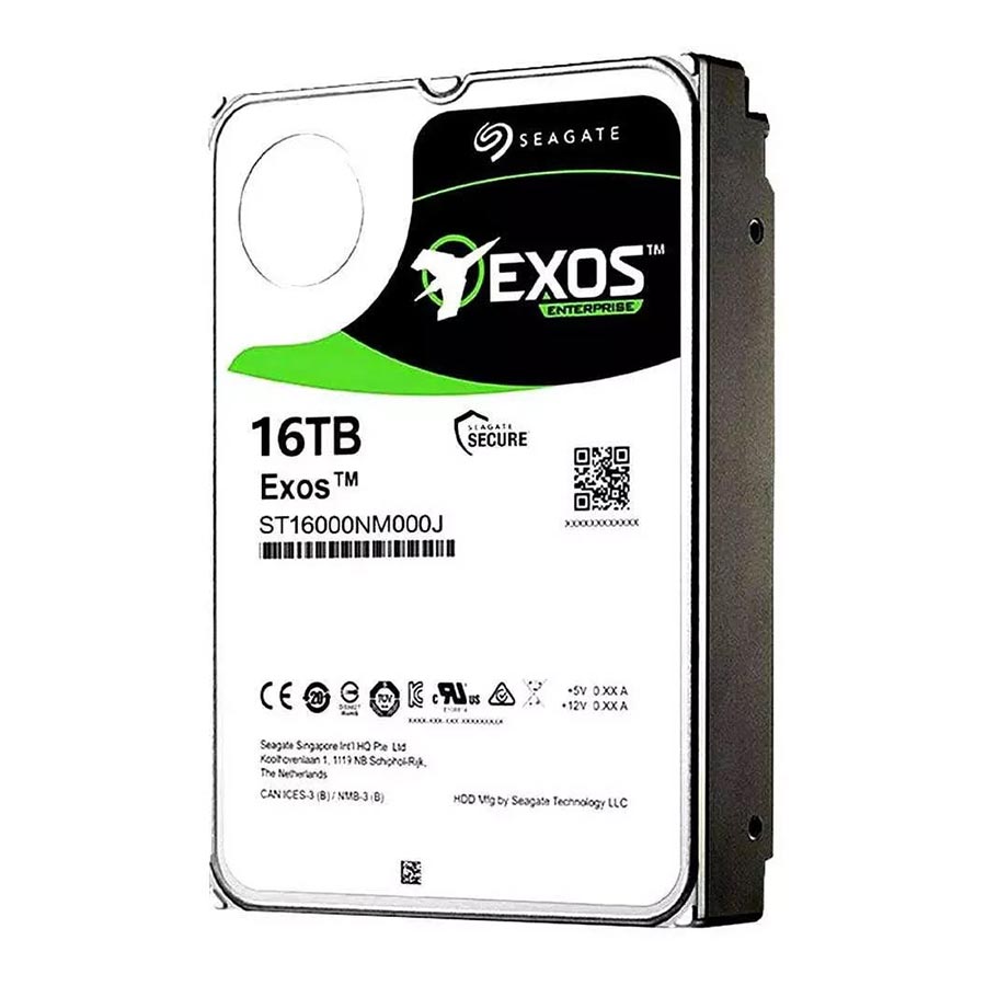 هارد اینترنال سرور 16 ترابایت سیگیت مدل Exos X18 ST16000NM000J