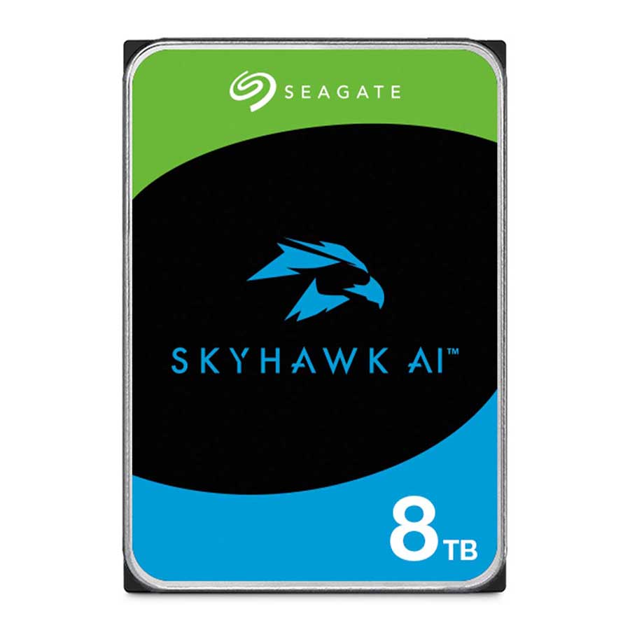 هارد اینترنال 8 ترابایت سیگیت مدل SkyHawk AI ST8000VE001